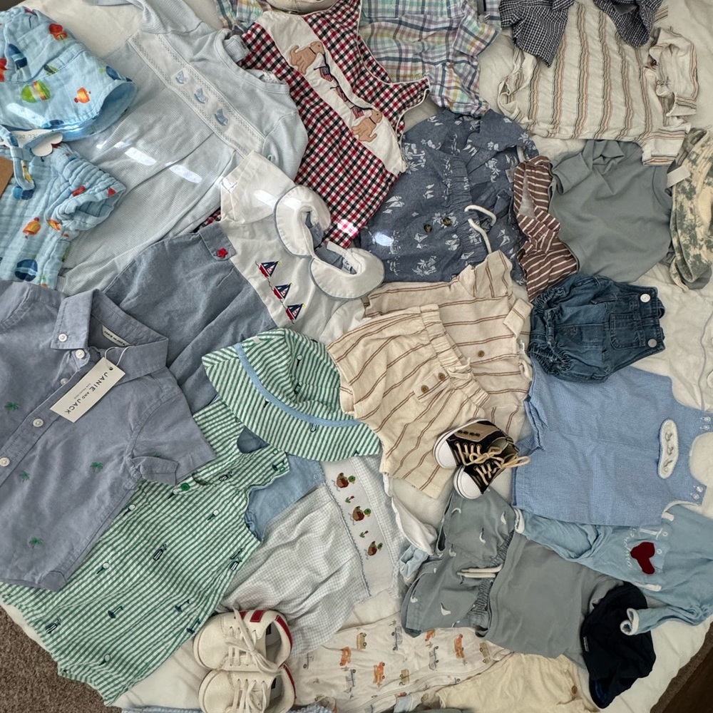 Baby Clothing Bundle - Various Brands and Colors